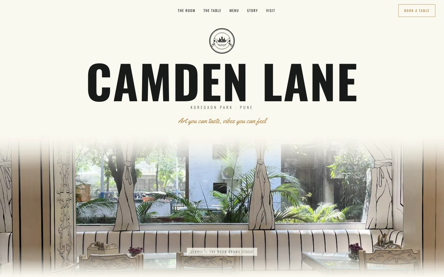 The Camden Lane homepage